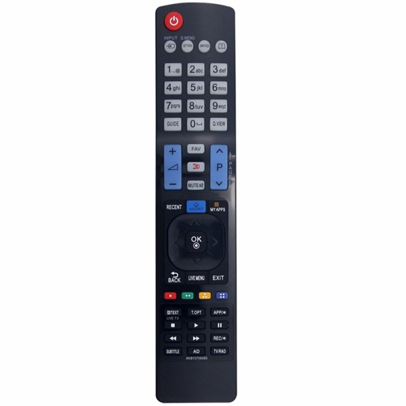 TV remote control Replacement for AKB73756565 For LG TV