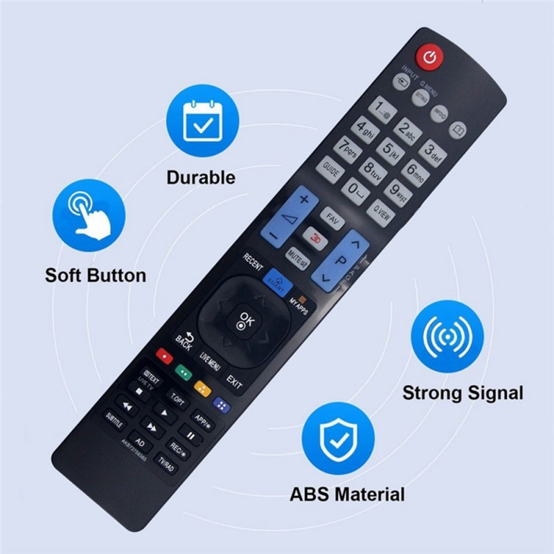 TV fjernkontroll Erstatning for AKB73756565 For LG TV