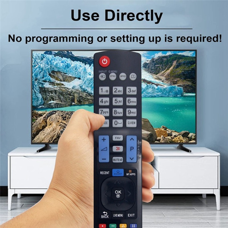 TV remote control Replacement for AKB73756565 For LG TV