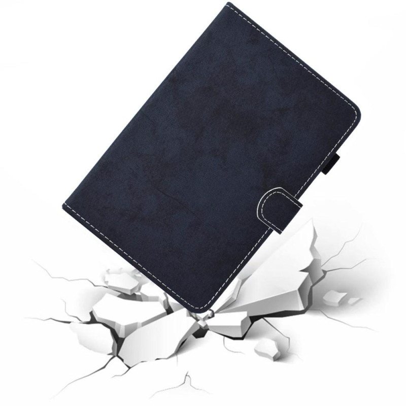 For iPad 10.9 2022 Sammenleggbar Veske Kortholder - Mørkeblå