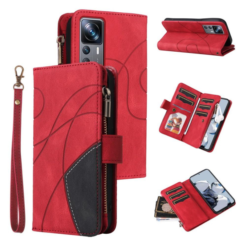 KT Multi - function Series - 5 For Xiaomi 12T / 12T Pro Phone Case - Red