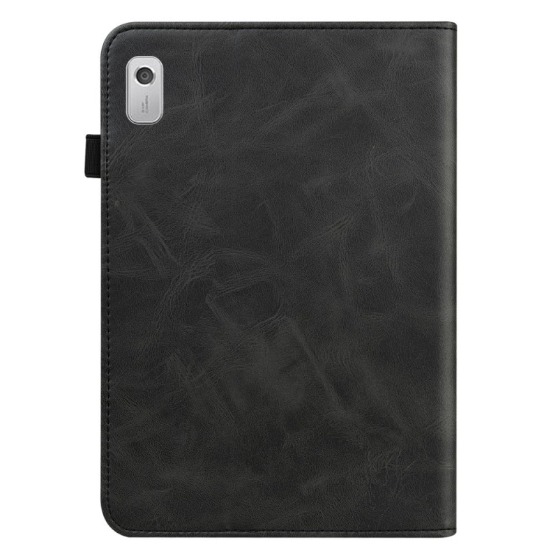 Til Lenovo Tab M9 Sammenleggbart Veske - Svart