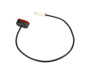 För Ninebot Max G30 bakskärm + fenderfäste + bakljus delarsats