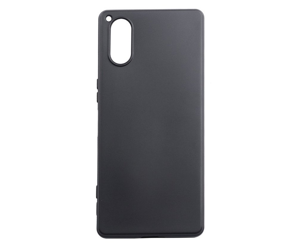 Slim-Fit TPU telefonfodral Skal för Sony Xperia 5 V- Svart