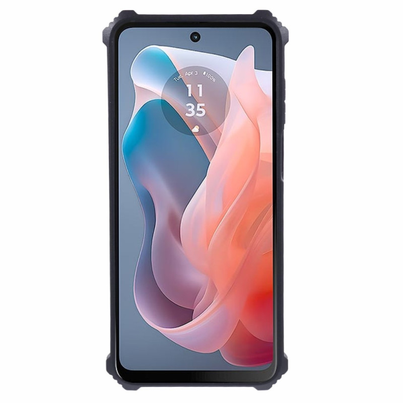 Til Motorola Moto G Play (2024) Case Cover Back With Stand