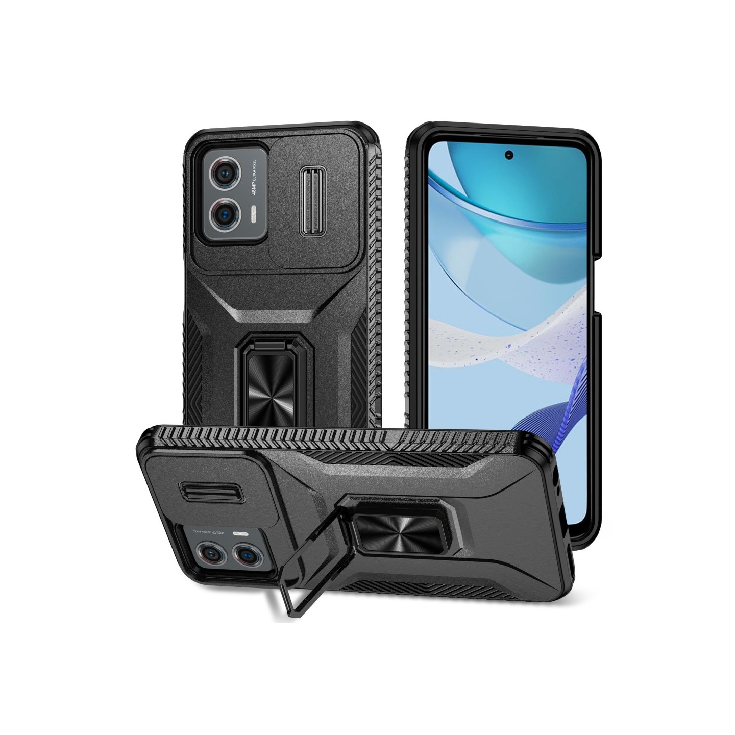 Til Motorola Moto G 5G (2023) Moto G (2024) Deksel Baksett