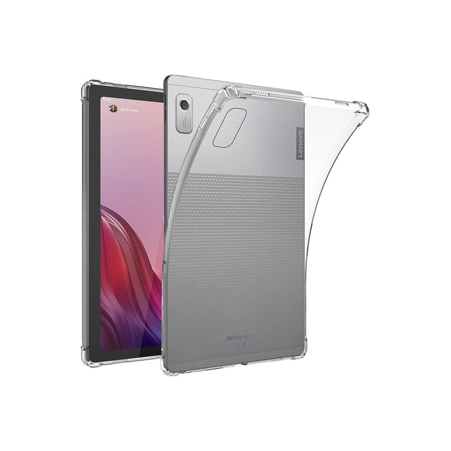 To Lenovo Tab M9 - TPU Clear Frosted Tablet Case