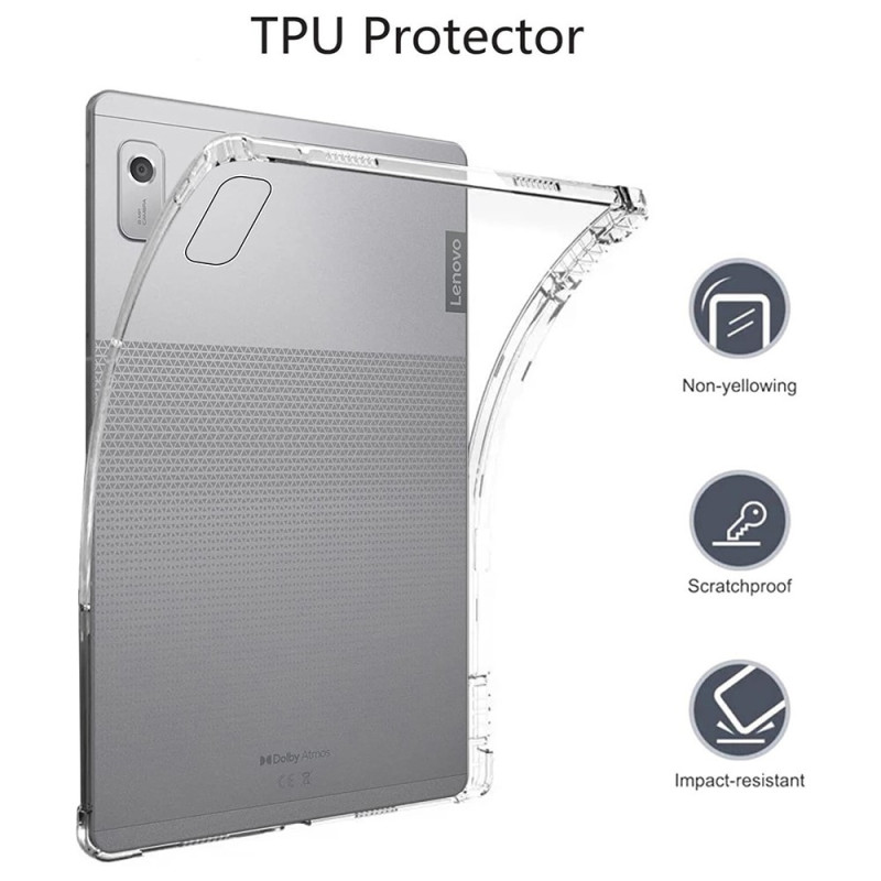 Til Lenovo Tab M9 - TPU - deksel Frostet Gjennomsiktig