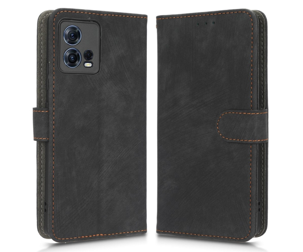 För Motorola Edge 30 Fusion 5G Plånboksfodral korthållare Fodral