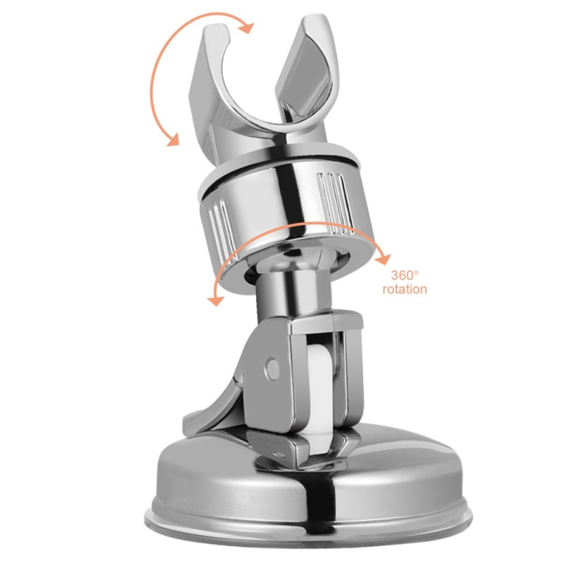 adjustable shower handle suction cup bathroom head bracket