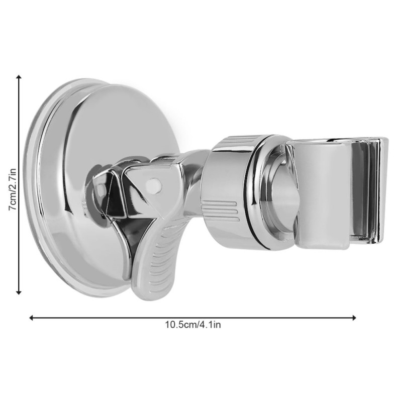 adjustable shower handle suction cup bathroom head bracket