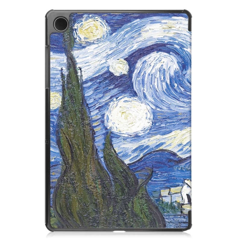 Trifoldet stativetui til Samsung Galaxy Tab A9 8.7" - Painting