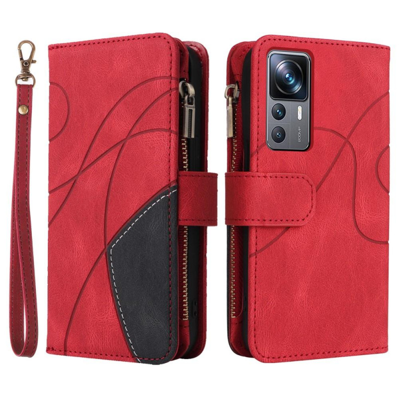 KT Multi - function Series - 5 For Xiaomi 12T / 12T Pro Phone Case - Red