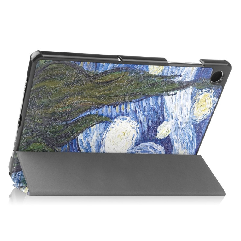 Trifoldet stativetui til Samsung Galaxy Tab A9+ 11" - Painting