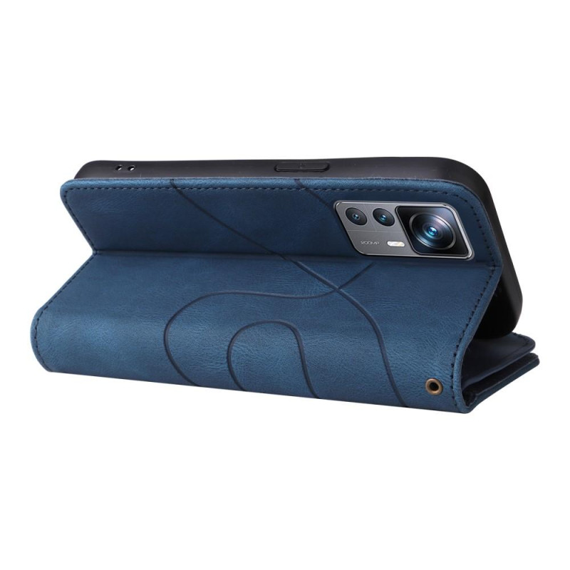 KT Multi - function Series - 5 Xiaomi 12T / 12T Pro Phone Suojakuori - Sininen