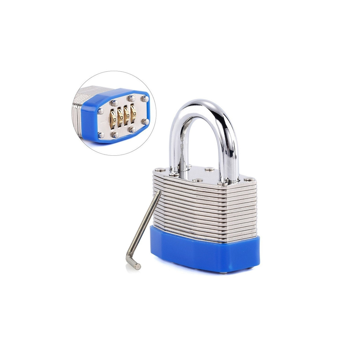 Combination Padlock Anti - theft Security Padlock Storage Cabinet