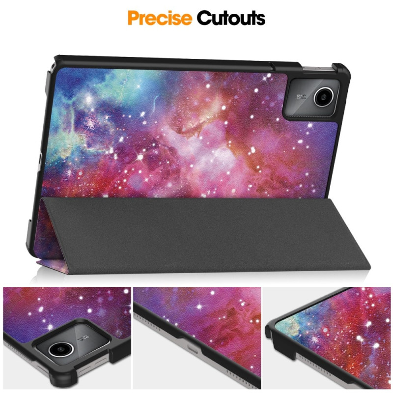For Lenovo Tab M11 Trifold Stand Cover - Galaxy