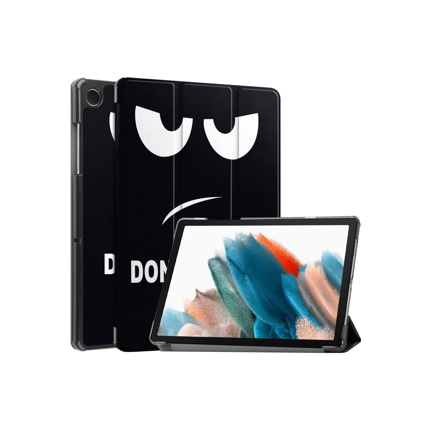 Kolminkertainen telinekotelo Samsung Galaxy Tab A9+ 11" - Don't