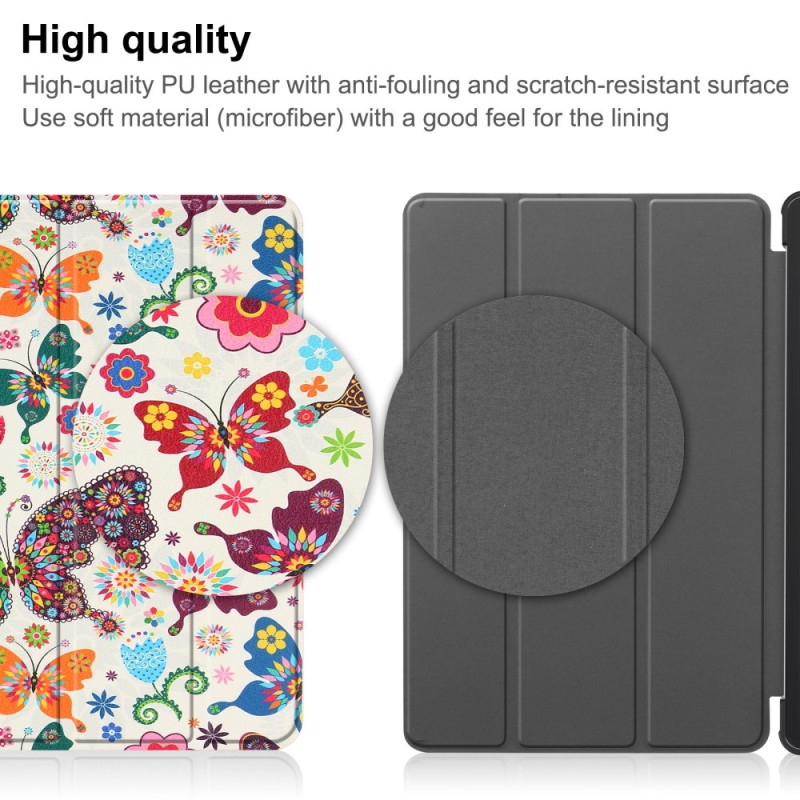 For Lenovo Tab M9 Trifold Stand Cover - Butterflies