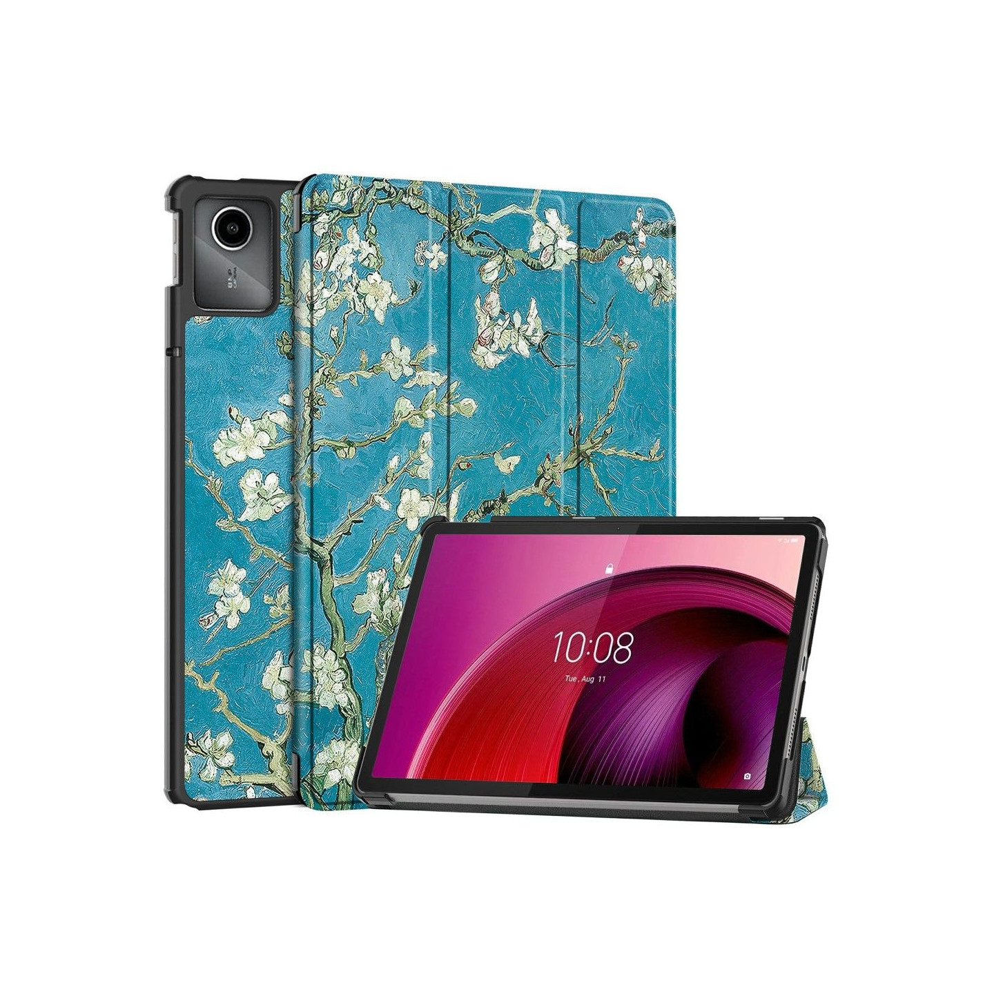 For Lenovo Tab M11 Trifold Stand Cover - Blossom