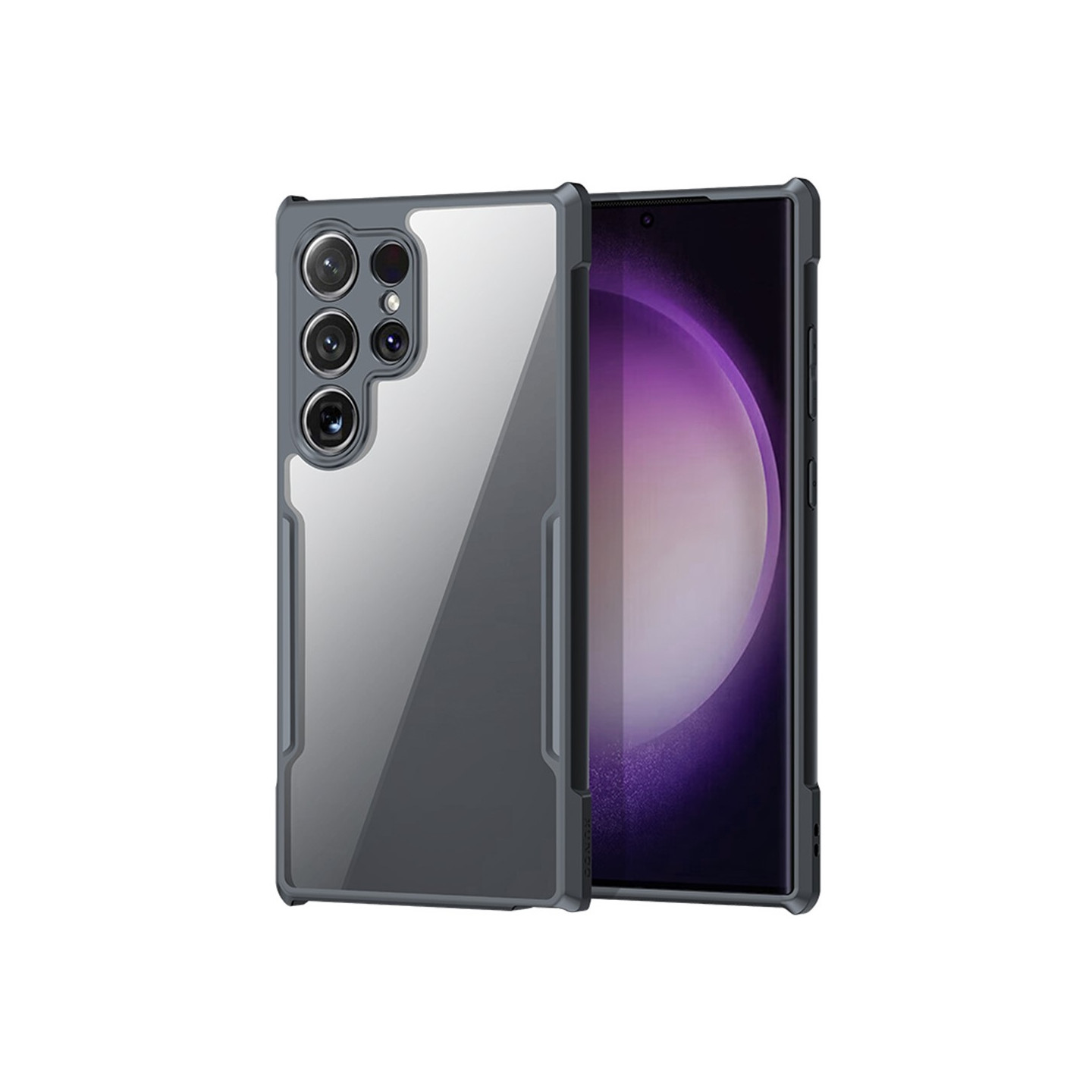 XUNDD Back Cover for Samsung Galaxy S24 Ultra Acrylic+TPU Phone Case