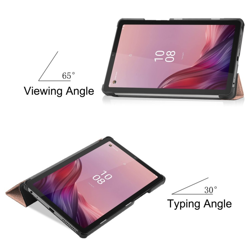 Trifoldbart deksel til Lenovo Tab M9 - RoseGold
