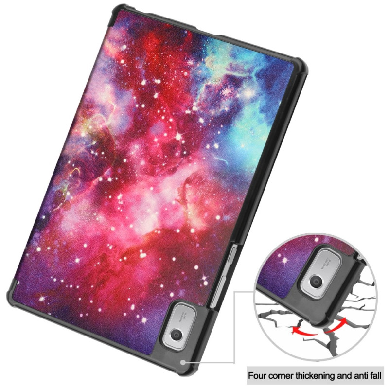 For Lenovo Tab M9 Trifold Stand Cover - Starry sky