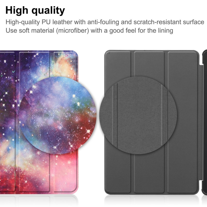 Lenovo Tab M9 kolminkertainen jalustan kansi - Starry sky