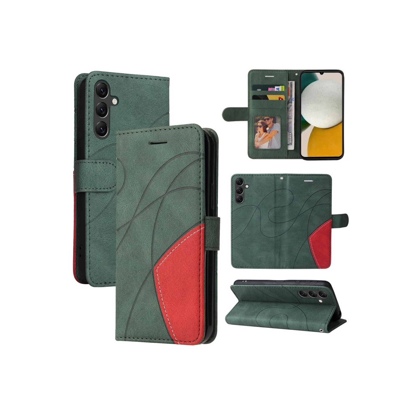 Til Samsung Galaxy A05s KT - serie - 1 dobbeltfarve