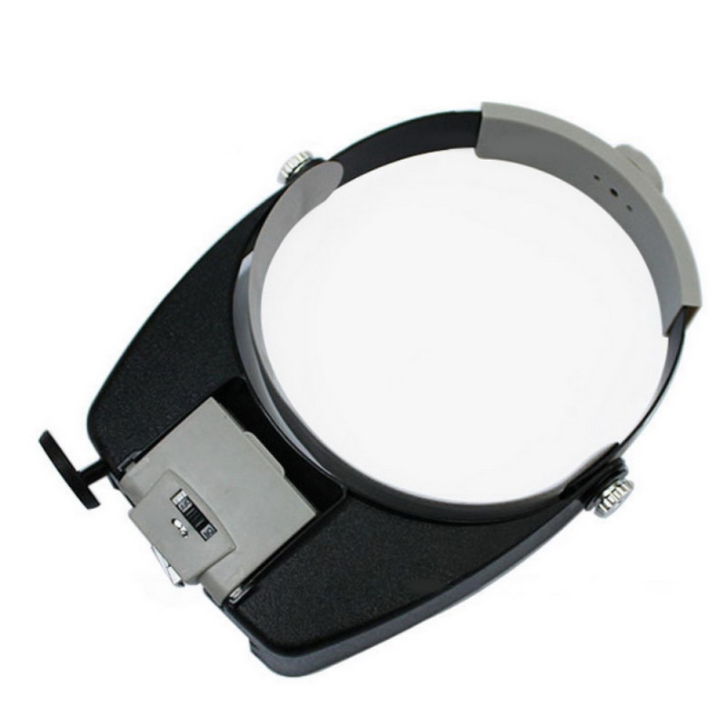 Magnifying glass Headband LED light bulb Visor Head mounted
