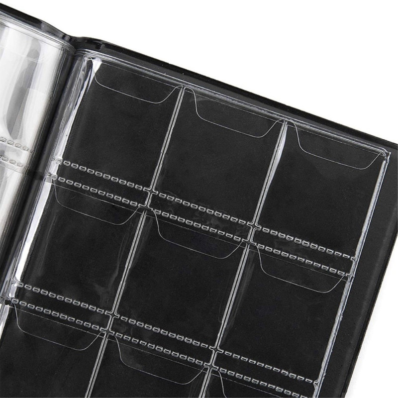 Currency Coin Album Collection Binder Pocket Coin - Red