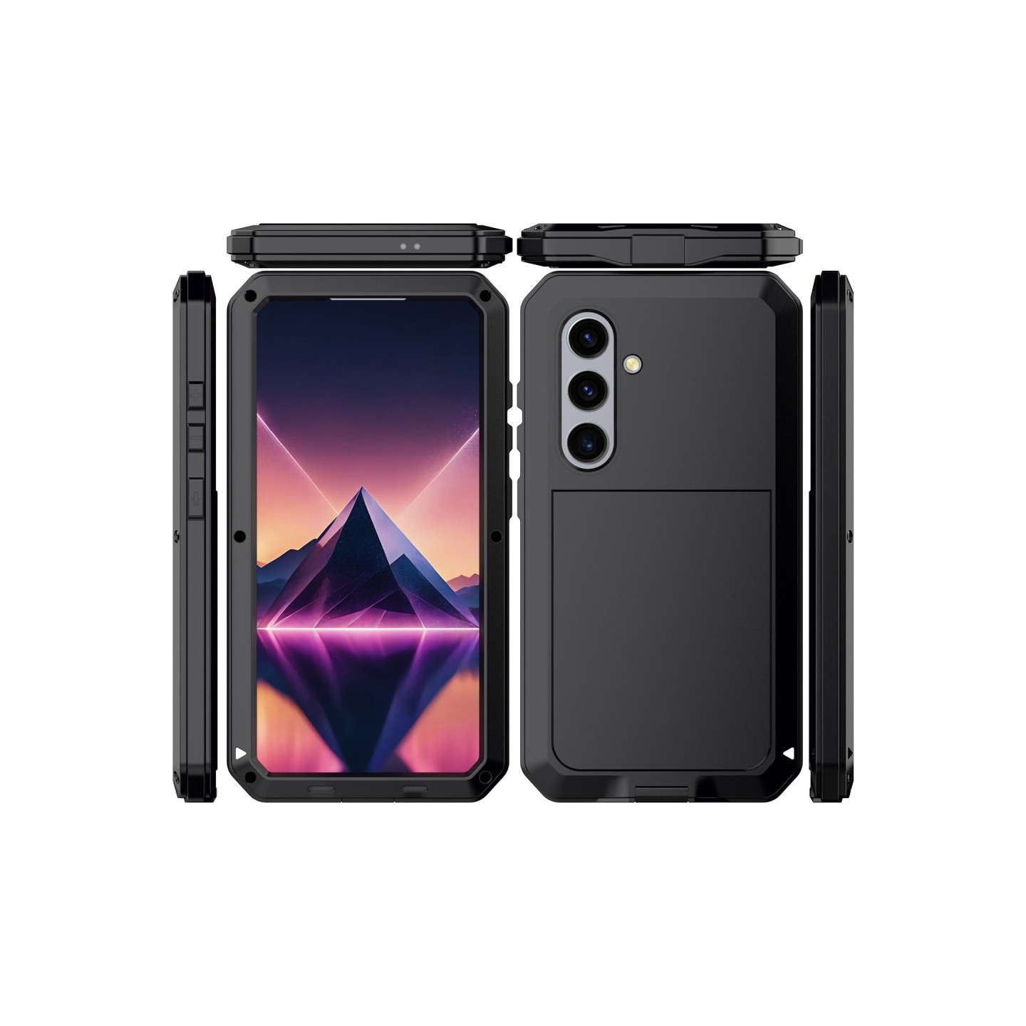 Samsung Galaxy S24+ (Plus) Case Armor protection Case Shell + tempered glass