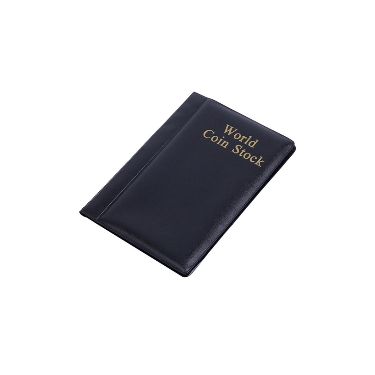 Valutamyntalbum Myntvalutasamling Binder Lommemynt - Svart