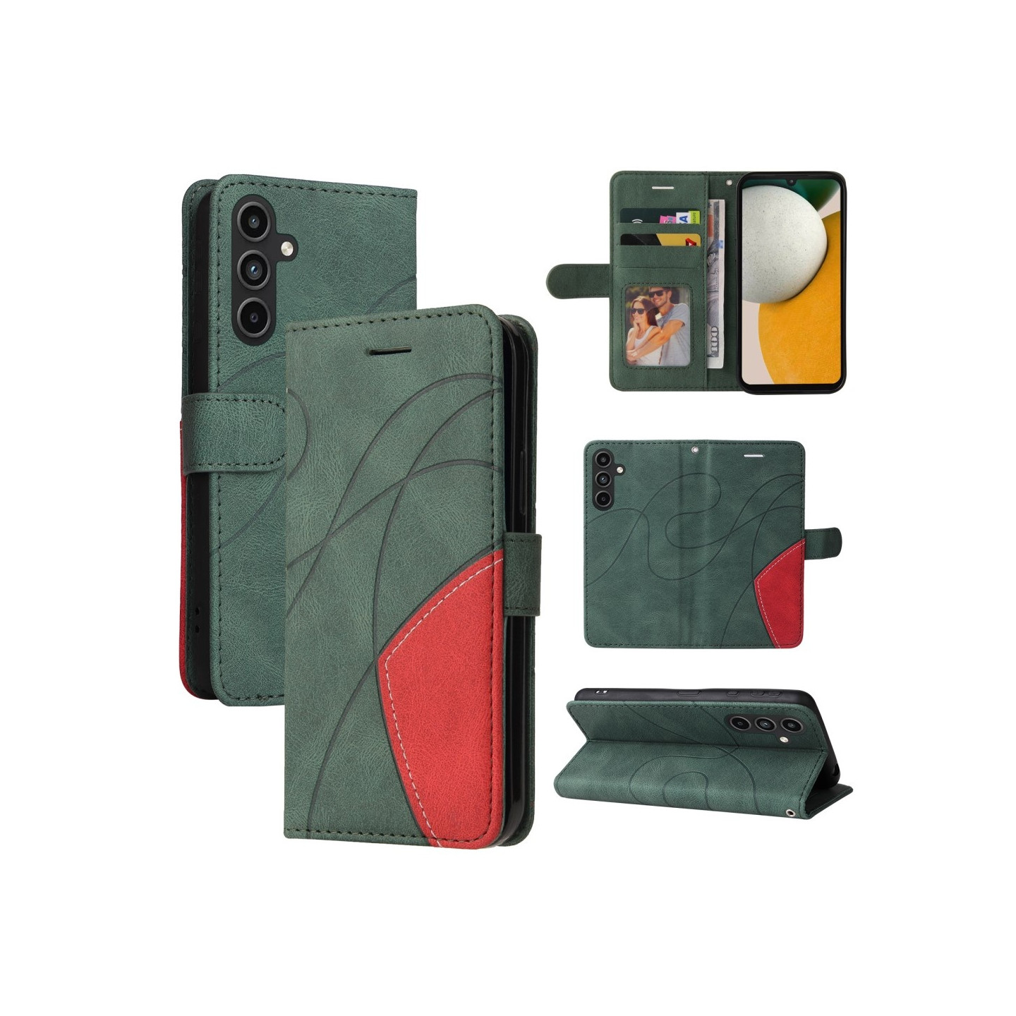 Til Samsung Galaxy A15 KT - serie - 1 dobbeltfarve