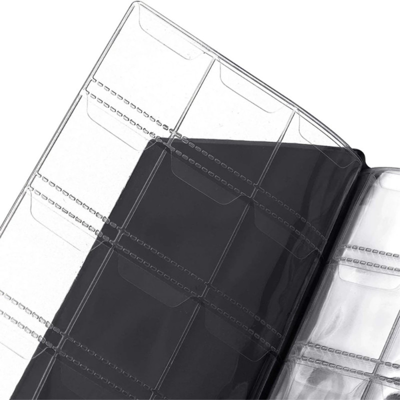 Valutamøntalbum Møntvalutaindsamling Binder Lommemønt - Sort