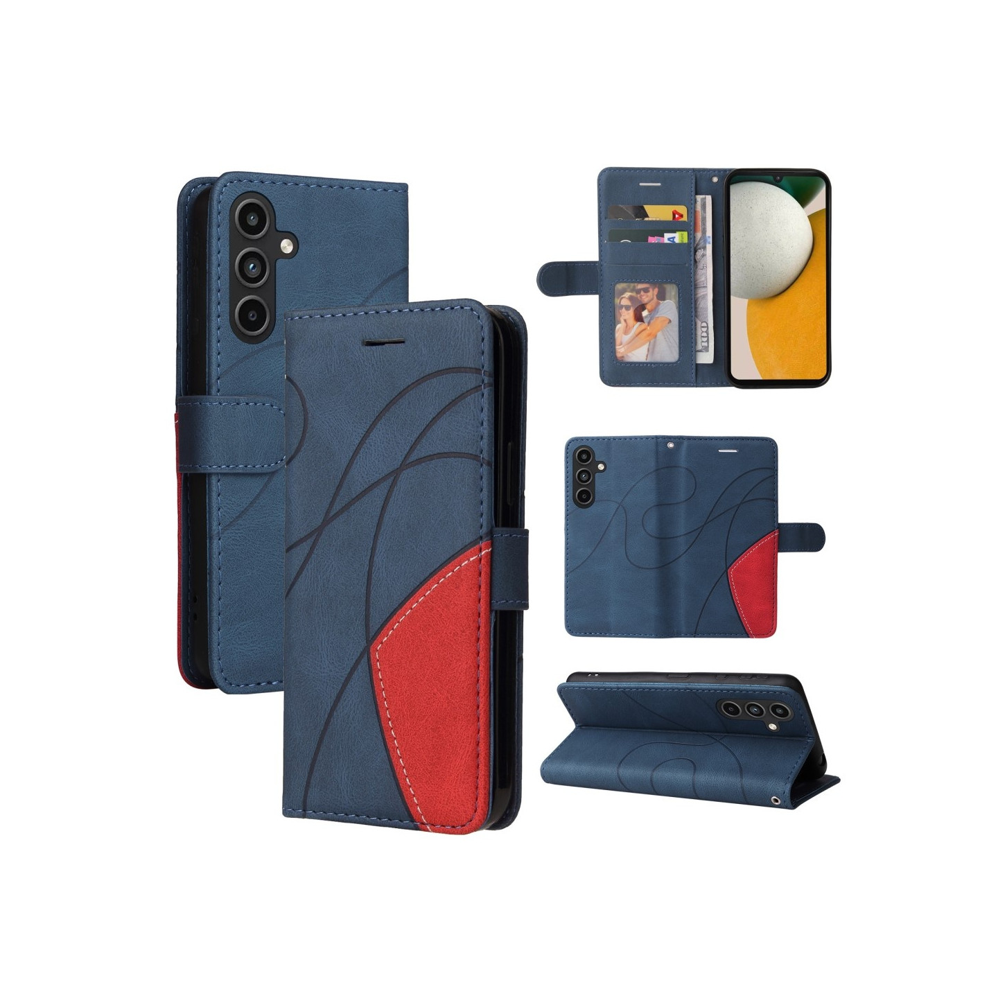 Til Samsung Galaxy A15 KT - serie - 1 dobbeltfarve