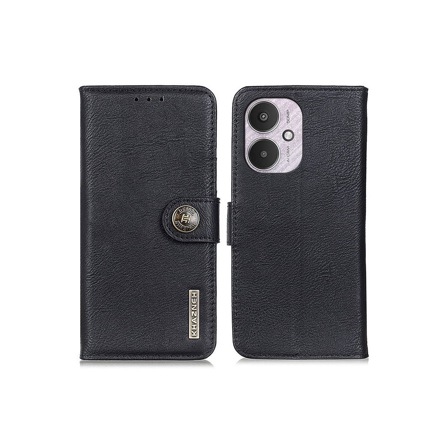 KHAZNEH Xiaomi Redmi 13C Wallet Case Cover Shell