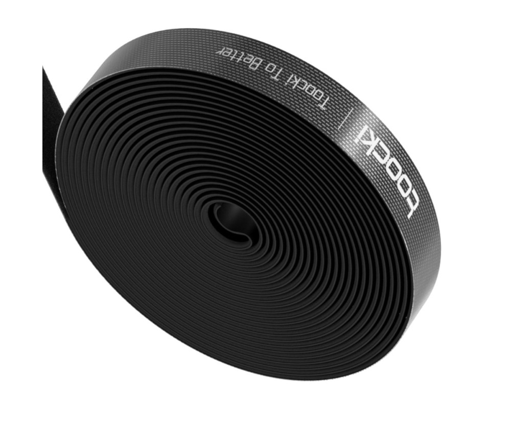 5m Organisera Klippbar Kabelhantering Kardborr Återanvändbar