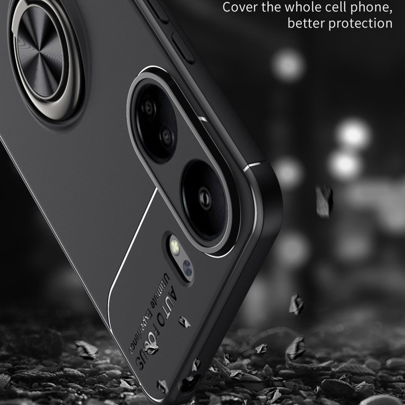 Til Xiaomi Redmi 13C Hybrid Shell fingerring metalplade