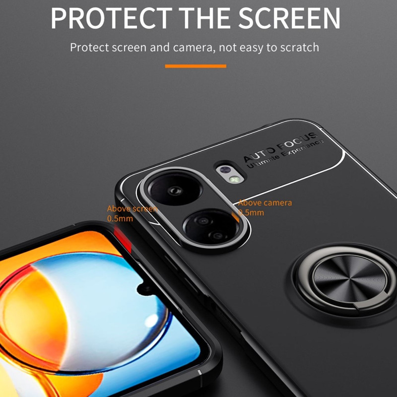 Til Xiaomi Redmi 13C Hybrid - veske Fingerring Metallplate