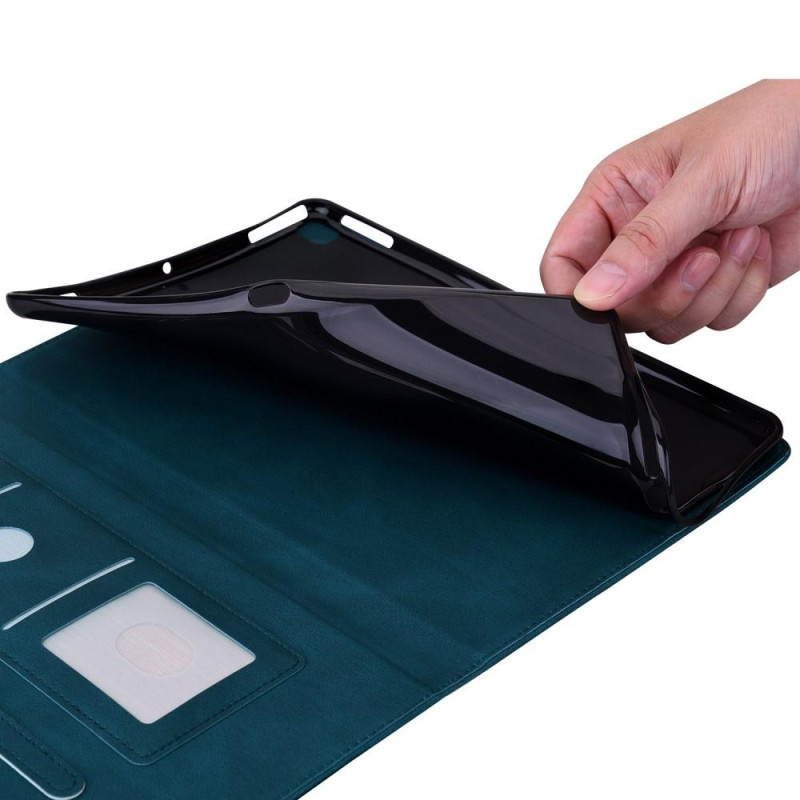 For iPad 10.9 (2022) Tablet Case Cover Buterfly Imprinting - Blue