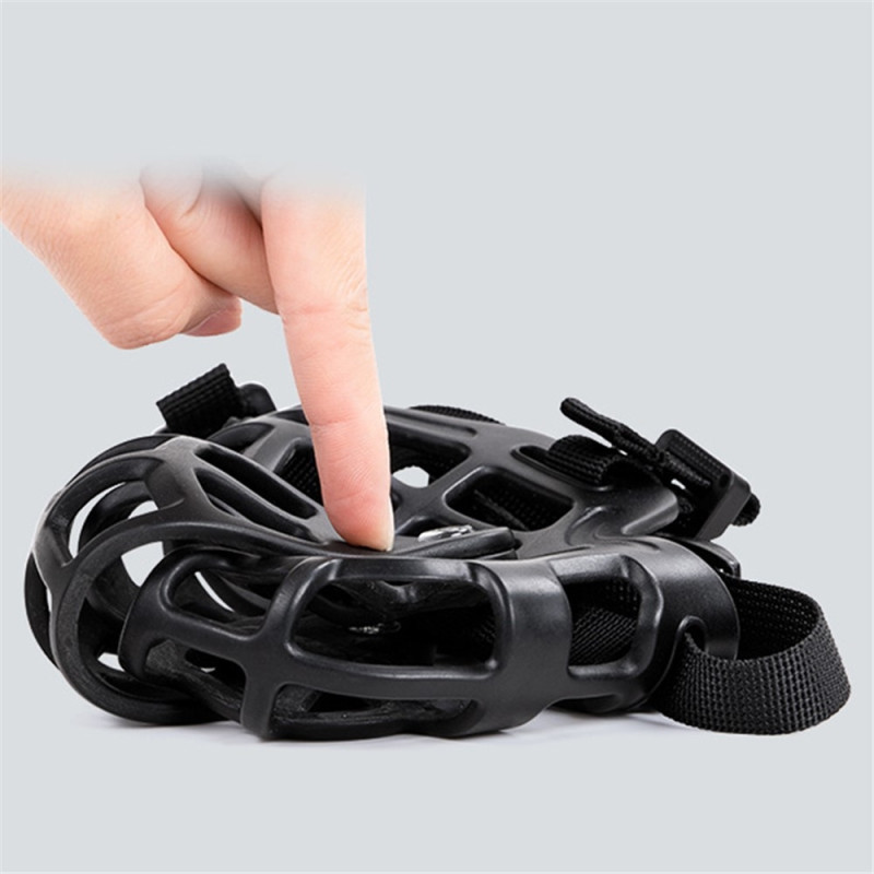 Anti-bid mundkurv silikone kæledyr hund anti-gø mundbeskytter størrelse XL