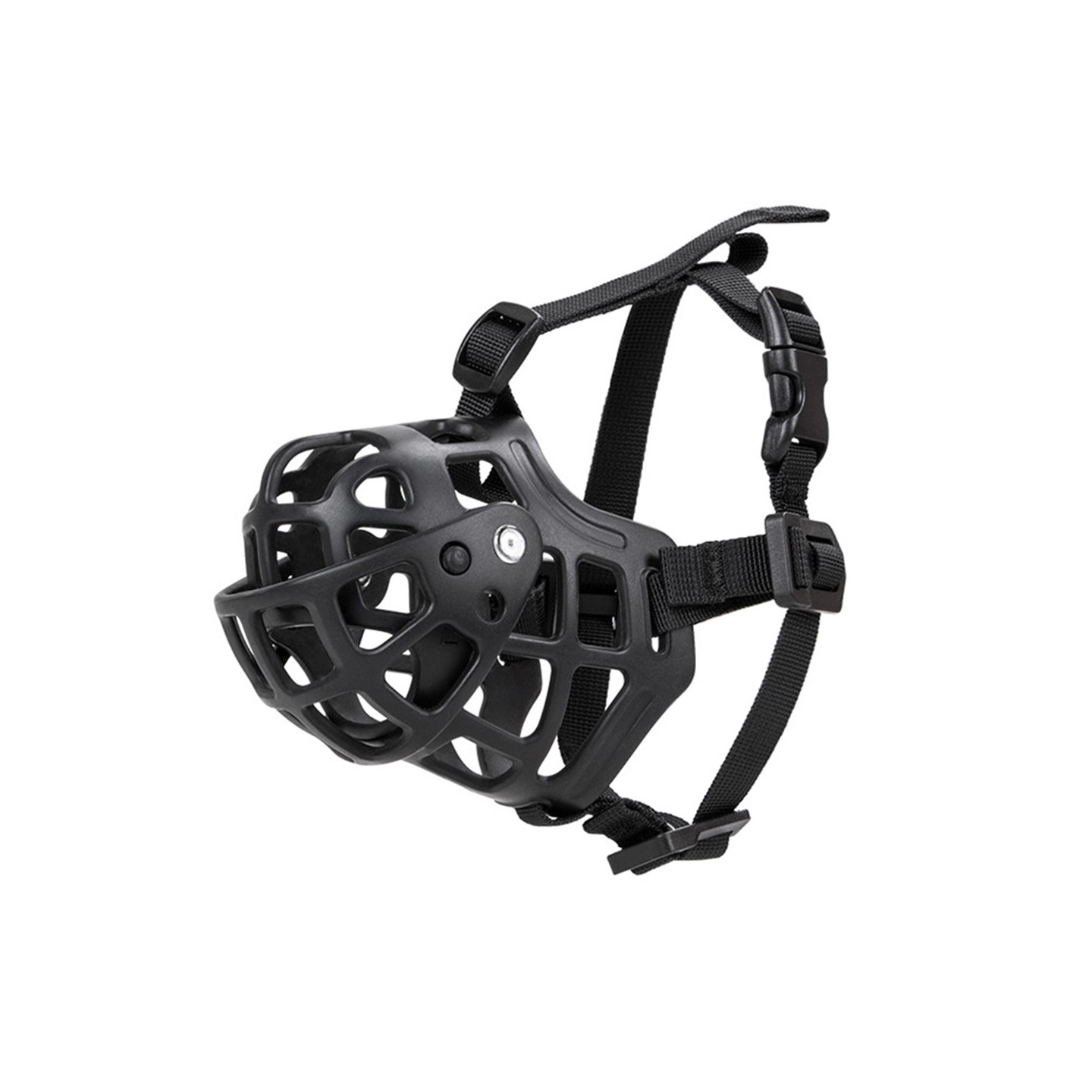 Anti-bid mundkurv silikone kæledyr hund anti-gø mundbeskytter størrelse M