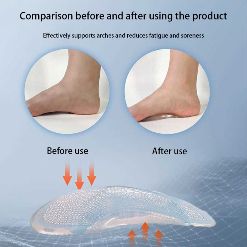 insole Flat foot support high heel inserts Pain relief - S