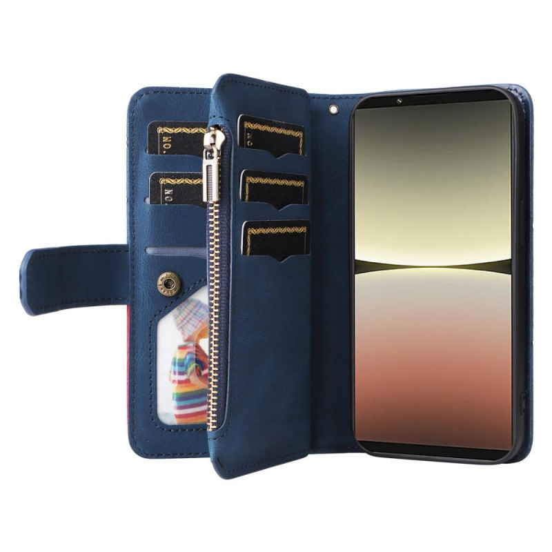KT Multi - function Series - 5 For Sony Xperia 5 IV Phone Case - Blue