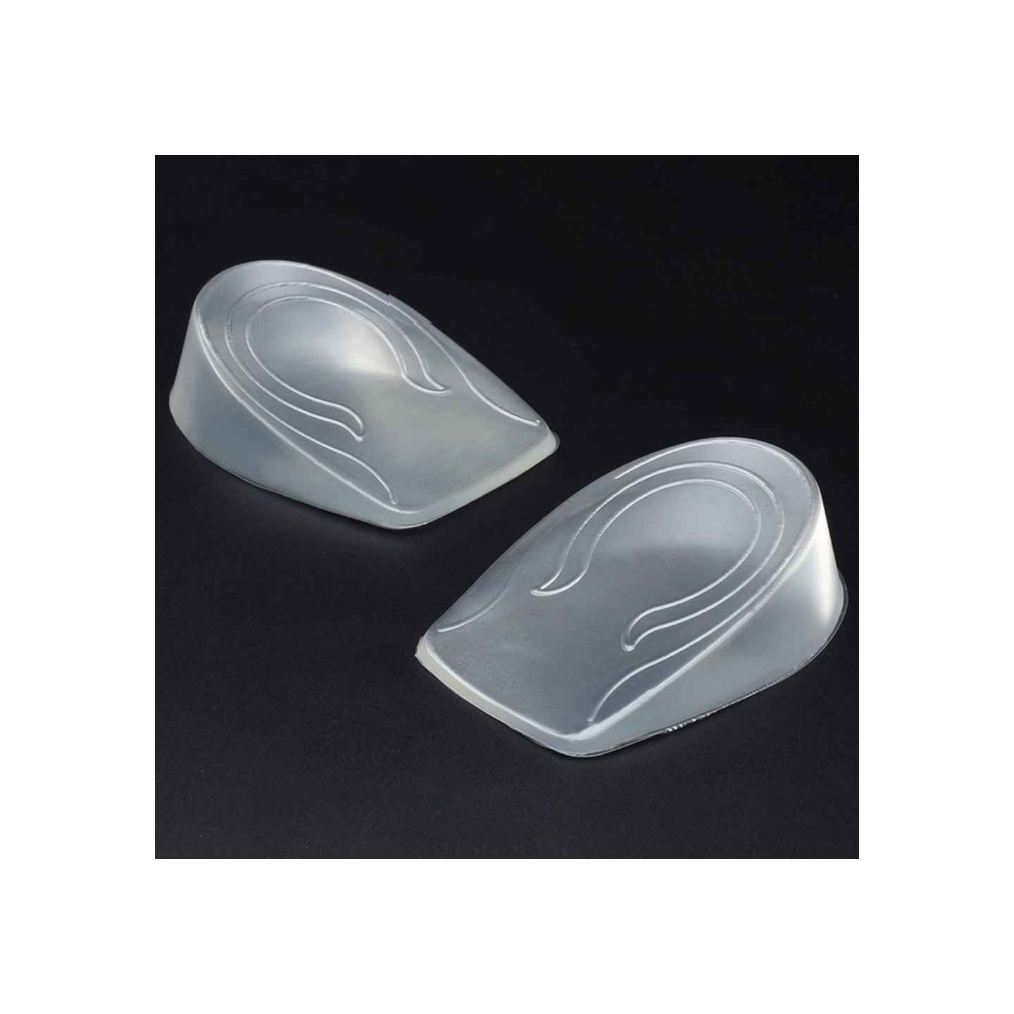 Skoindlæg indsats skoløft Silikone 3 cm indvendig hæve indersål