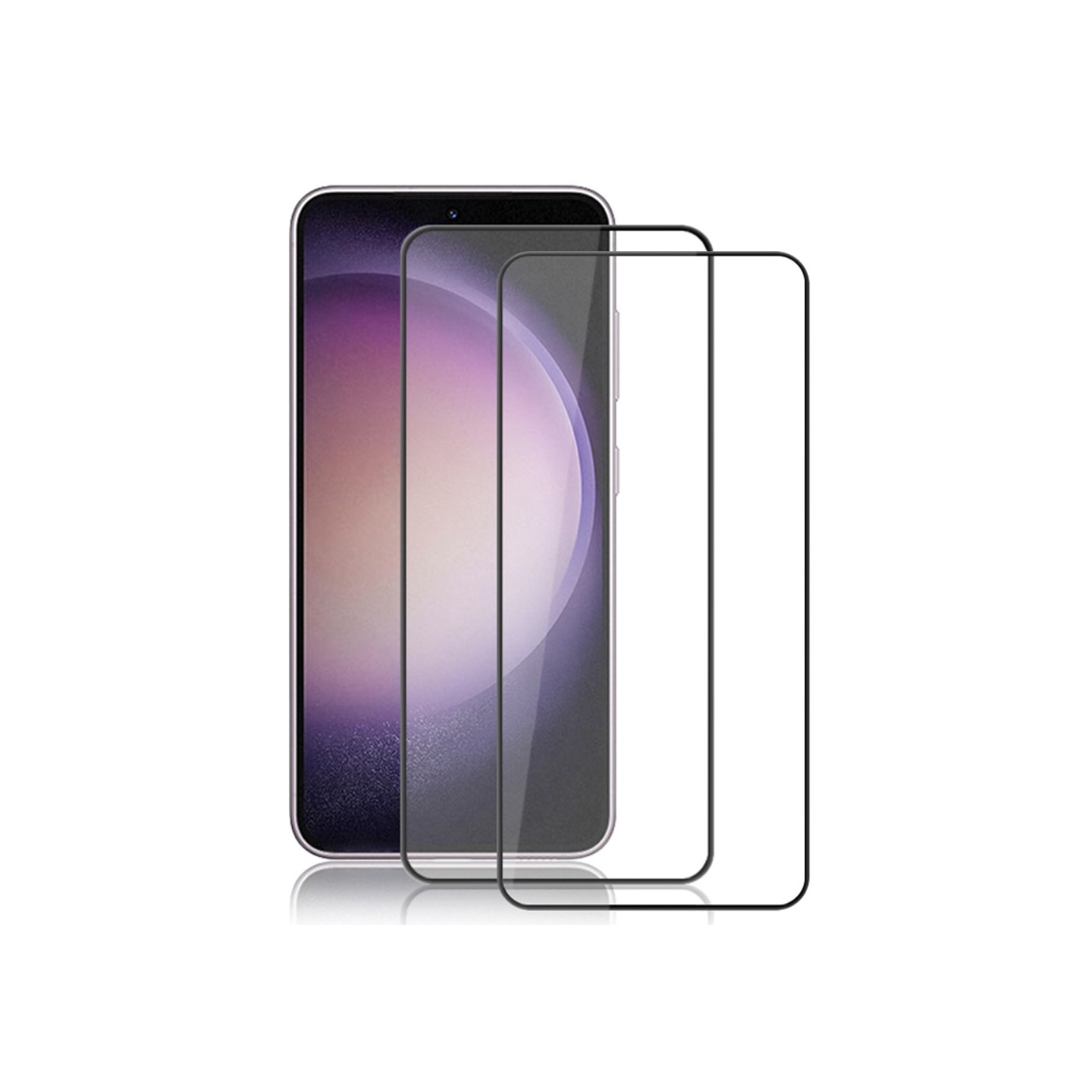 AMORUS til Samsung Galaxy S24 Skjermbeskyttere i Herdet Glass 2 - Pack