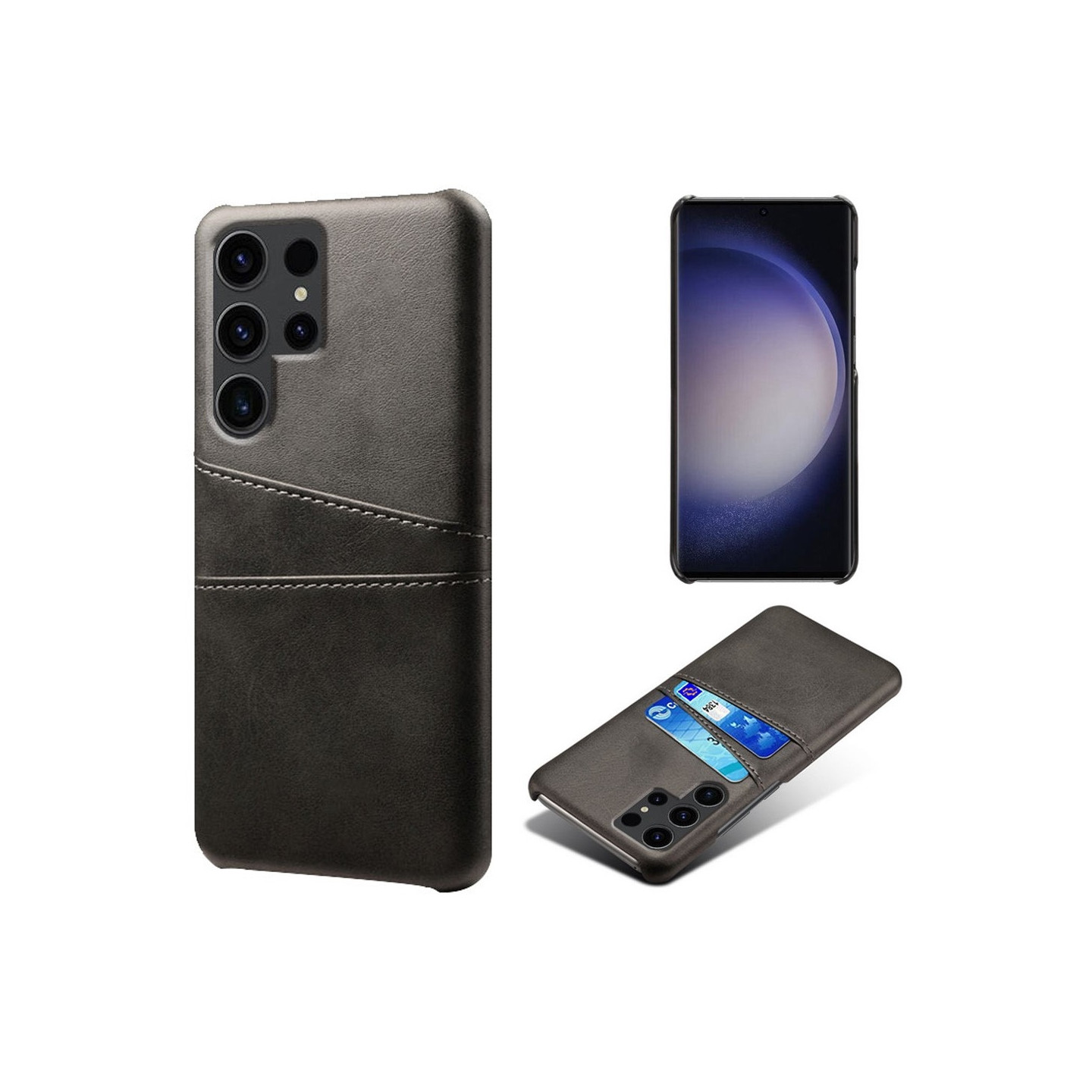 Til Samsung Galaxy S24 Ultra Deksel med 2 spor