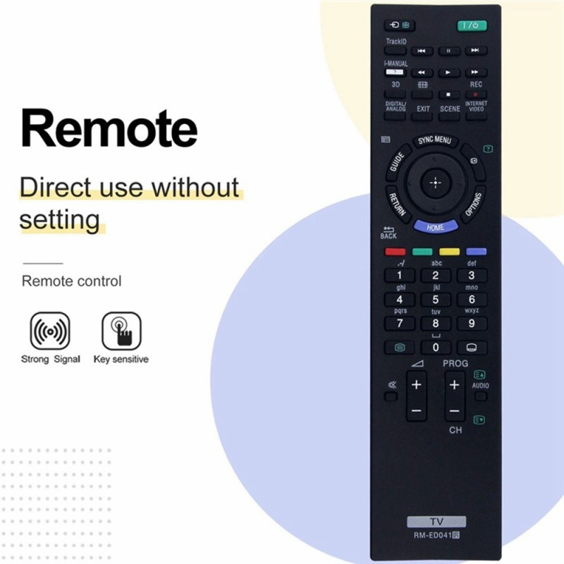 Udskiftning af fjernbetjening til RM-ED041 til Sony TV