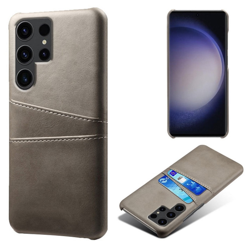 Samsung Galaxy S24 Ultra KSQ Pu - nahkapäällysteinen kuori kova kotelo